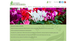 Desktop Screenshot of hathernnurseries.co.uk
